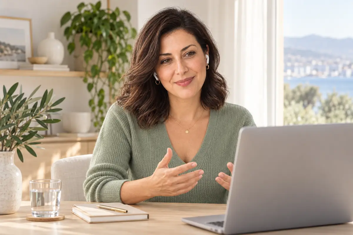 An online session